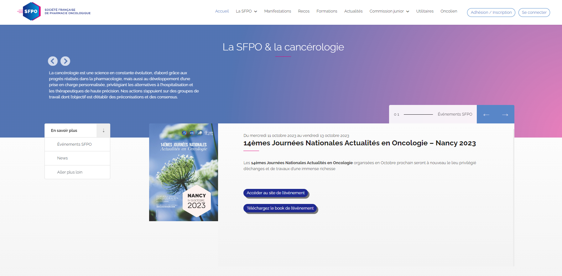 site de la sfpo